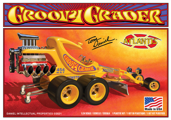 1/24 Tom Daniel Groovy Grader Tom Daniel Plastic Model Kit - Race Dawg RC