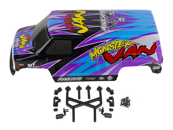 MT12 Monster Van Body Set, Painted - Race Dawg RC