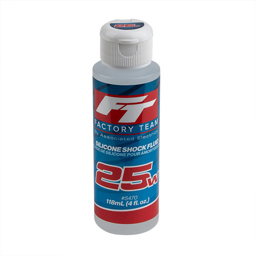 25Wt Silicone Shock Oil, 4oz Bottle (275 cSt) - Race Dawg RC
