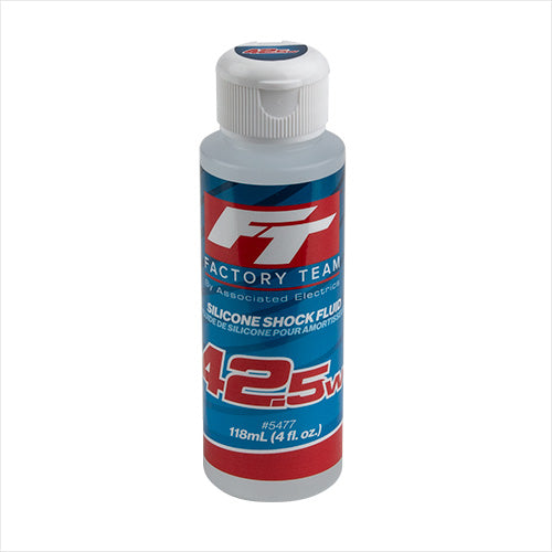 42.5Wt Silicone Shock Oil, 4oz Bottle (538cSt) - Race Dawg RC