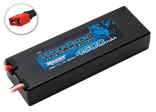 Reedy WolfPack LiPo 4500mAh 35 C 11.1V Battery Pack - Race Dawg RC