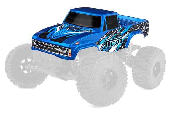 Polycarbonate Body - Printed, Trimmed : Triton SP - Race Dawg RC