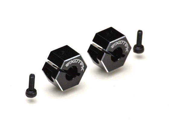 22 Drag Rear Clamping 8mm Hex, (1pc) Wide Hex for Drag Wheels - Race Dawg RC