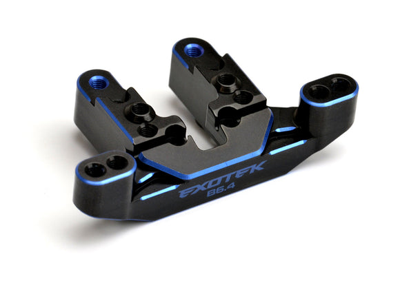 B6.4 Front Camber Mount, 7075 2 Color Anodizing - Race Dawg RC