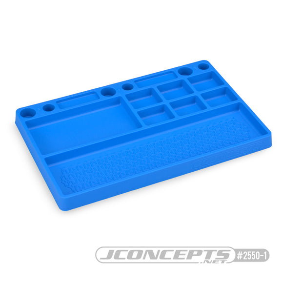 Rubber Parts Tray-Blue - Race Dawg RC