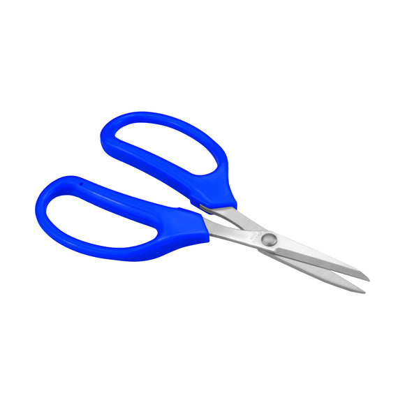 Dirt Cut - Precision Straight Scissors, Stainless - Blue - Race Dawg RC