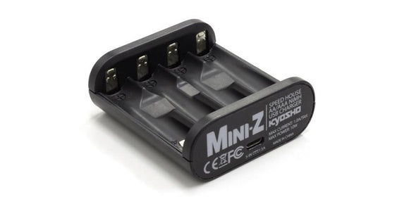 USB Charger, Mini-Z Speed House, AA and AAA Ni-Mh - Race Dawg RC
