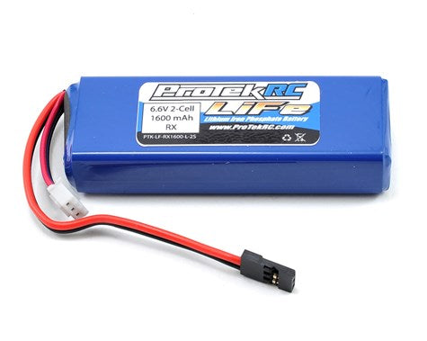 LiFe Mugen & AE Rx Battery Pack (6.6V/1600mAh) w/Balancer - Race Dawg RC