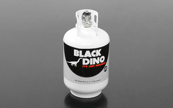 Black Dino 1/10 Aluminum Propane Tank - Race Dawg RC