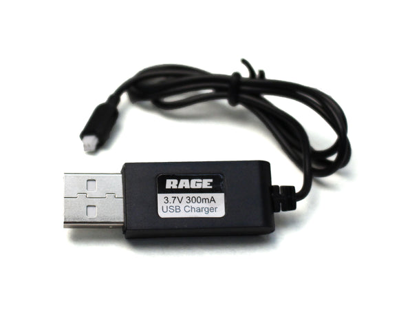 3.7V 300mA USB Charger; NanoCam - Race Dawg RC