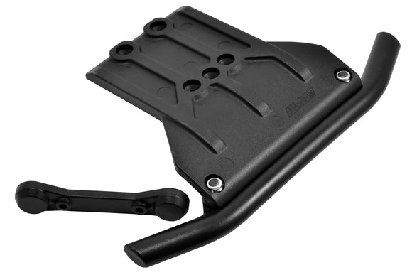 Front Bumper and Skid Plate, Black, for the Traxxas Sledge - Race Dawg RC