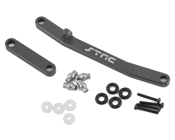 Aluminum Steering Linkage Kit with Hardware, SCX24 Gun Metal - Race Dawg RC