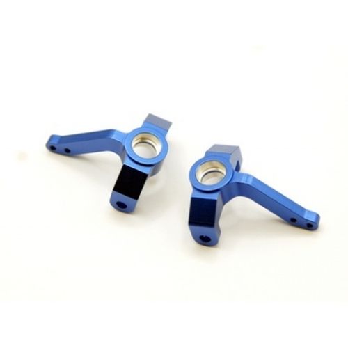 Aluminum HD Steering Knuckles, Blue, for MT12, 1pair - Race Dawg RC