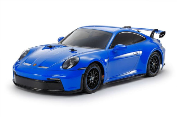 1/10 R/C Porsche 911 GT3 (992) TT02, Blue Painted Body - Race Dawg RC