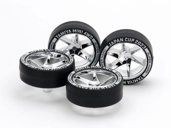 JR Super Hard Low-Profile Tire /Wheel Set (Spiral) J-Cup 2023 - Race Dawg RC