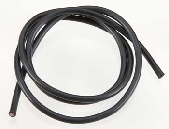 10 Gauge Super Flexible Wire- Black 3' - Race Dawg RC