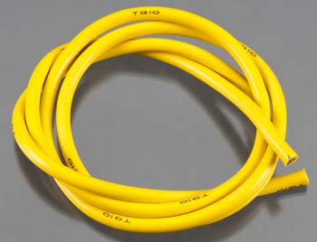 10 Gauge Super Flexible Wire - Yellow 3' - Race Dawg RC