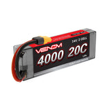 DRIVE 20C 2S 4000mAh 7.4V LiPo Hardcase Battery with UNI 2.0 - Race Dawg RC