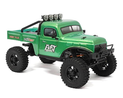 Furitek FX118 Fury Wagon 1/18 RTR Brushless Rock Crawler (Green) - Race Dawg RC