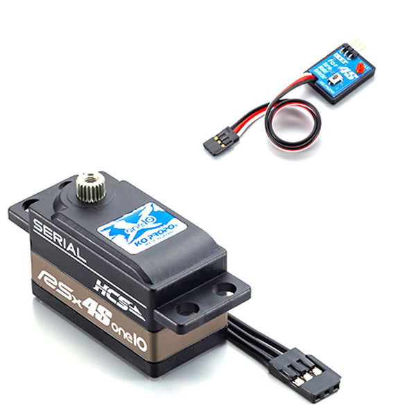 RSx4S-one10X Servo with 4 Selectors