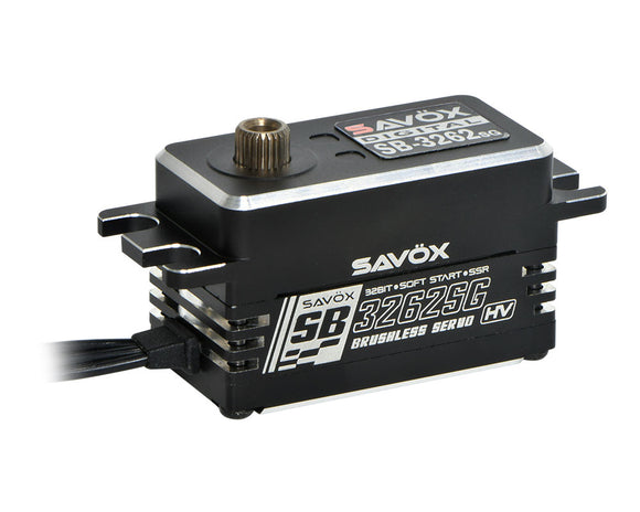 High Torque, High Voltage Brushless Servo, Black Edition