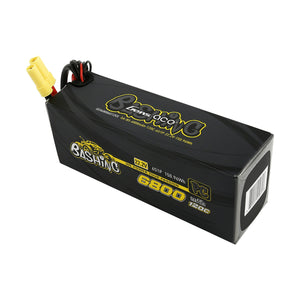 Gens Ace Bashing Series 6800mAh 22.2V 120C 6S1P Lipo Battery Pack With EC5 Plug - Race Dawg RC