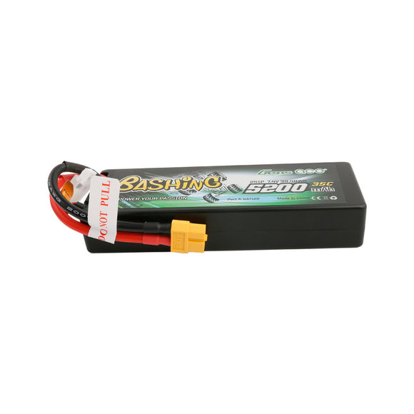 Gens Ace Bashing Series 5200mAh 7.4V 2S1P 35C Car Lipo Battery Pack Hardcase 24# With XT60 Plug - Race Dawg RC