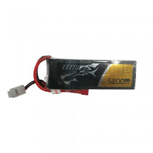 Tattu TA-35C-5200-2A1P-Deans 5200mAh 7.4V 35C 2S1P Lipo Battery Pack with Deans plug - Race Dawg RC
