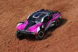 Traxxas TRA58034-1-PINK   Pink Edition Slash 1/10 2wd S.C Race Truck RTR W/2.4GHZ Radio, 3000mAh ID Batt & Charger - Race Dawg RC