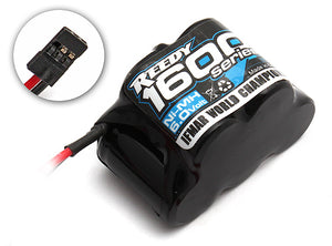 Reedy Part# 612 1600mAh 1600 Series 6.0V Hump Receiver Pack - Race Dawg RC
