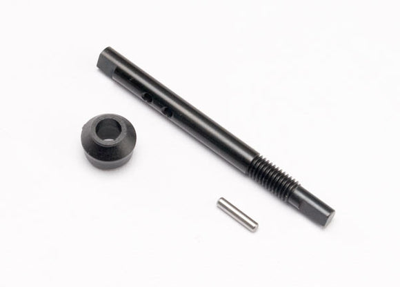 Input shaft (slipper shaft)/ bearing adapter (1)/pin (1) - Race Dawg RC
