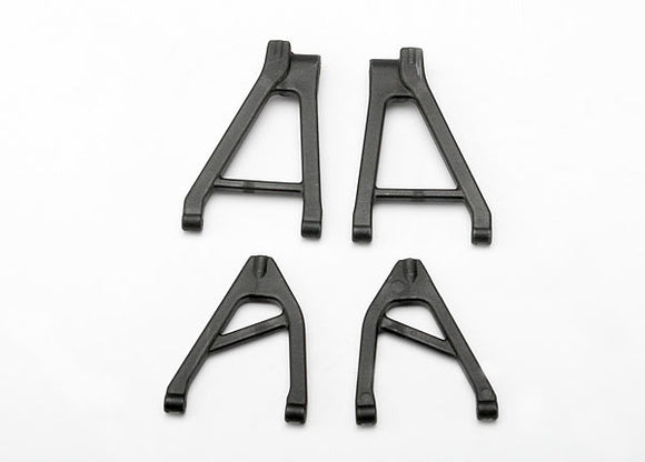 Suspension arm set, rear (includes upper right & left and lower right & left arms) (1/16 Slash) - Race Dawg RC