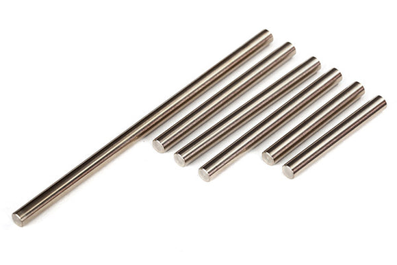 Traxxas TRA7740 Suspension pin set, front or rear corner (hardened steel), 4x85mm (1), 4x47mm (3), 4x33mm (2) (qty 4, #7740 required for complete set) - Race Dawg RC
