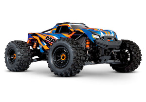 MAXX WITH WIDEMAXX  89086-4-ORNG Maxx 1/10 scale monster truck. Fully assembled, Ready-To-Race®, with TQi™ 2.4GHz radio system, VXL-4s™ brushless power system, and ProGraphix® painted body. - Race Dawg RC