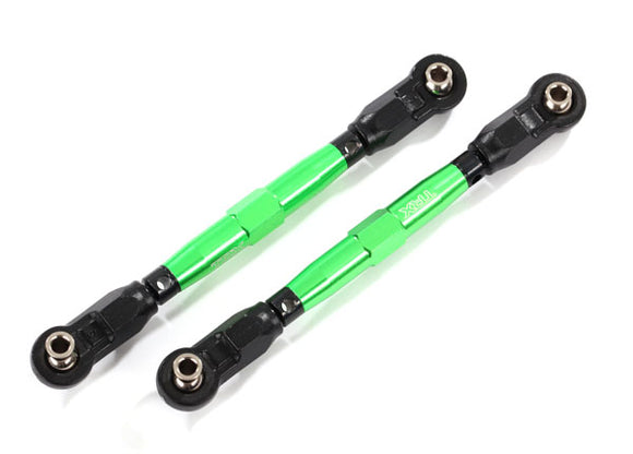 TOE LINKS FRONT TUBES GREEN - Race Dawg RC