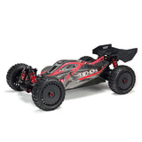 Arrma - 1/8 TYPHON 6S BLX 4WD Brushless Buggy with Spektrum RTR, Red/Grey (ARA106046) - Race Dawg RC