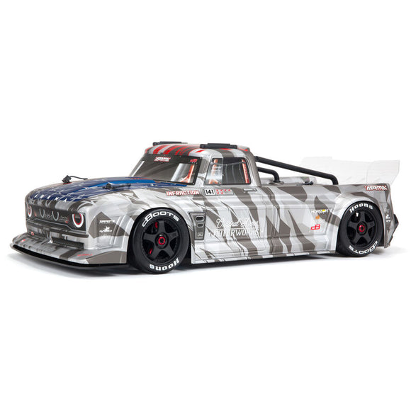 1/7 INFRACTION 6S BLX V2 All-Road Truck RTR, Silver - Race Dawg RC