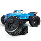 ARA8611V5T2 1/8 NOTORIOUS 6S V5 4WD BLX Stunt Truck with Spektrum Firma RTR, Blue - Race Dawg RC