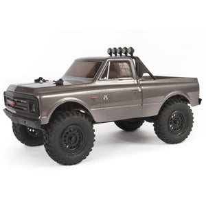 1/24 SCX24 1967 Chevrolet C10 4WD Truck Brushed RTR, Silver-  AXI00001T2 - Race Dawg RC