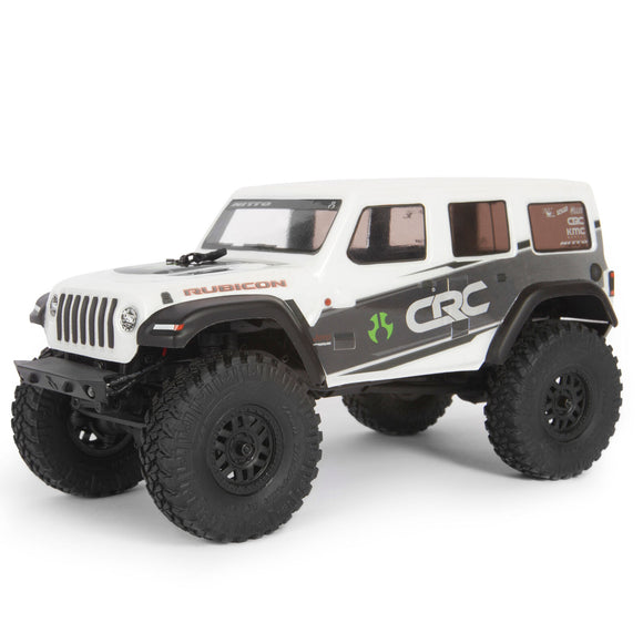 1/24 SCX24 2019 Jeep Wrangler JLU CRC 4WD Rock Crawler Brushed RTR, White Item No.AXI00002V2T1 - Race Dawg RC