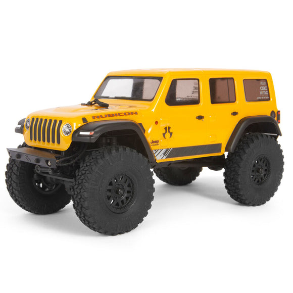 1/24 SCX24 2019 Jeep Wrangler JLU CRC 4WD Rock Crawler Brushed RTR, Yellow AXI00002V2T2 - Race Dawg RC