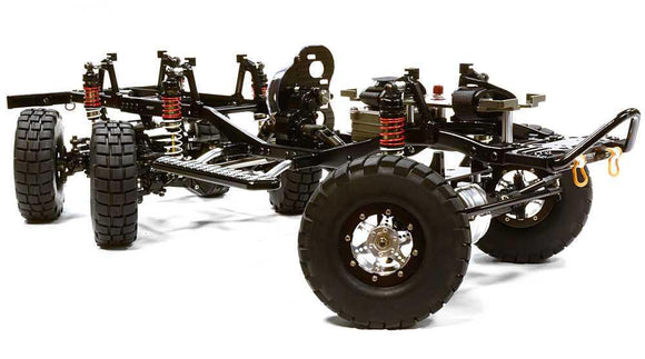 Billet Machined 1/10 Size Twin Motor Trail Roller 6x6AWS Scale Crawler ARTR C25926BLACKT1 - Race Dawg RC