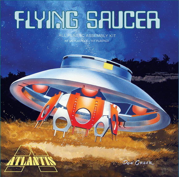 1/72 The Flying Saucer UFO (Invaders) Plastic Model Kit - Race Dawg RC