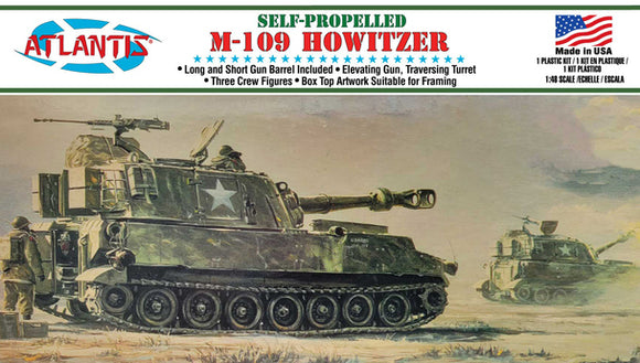 1/48 M-109 Howitzer Tank Plastic Model Kit - Race Dawg RC