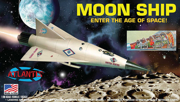 1/96 Moonship Spacecraft Plastic Model Kit - Race Dawg RC