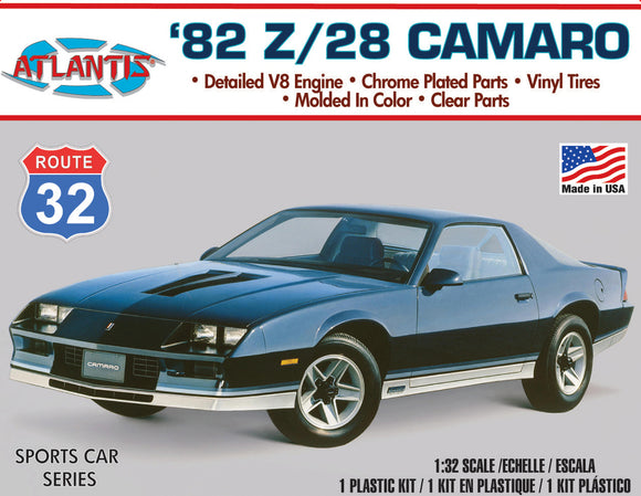 1/32 1982 Chevy Camaro Route 32 Plastic Model Kit - Race Dawg RC