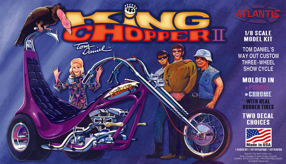1/8 Tom Daniel King Chopper II Trike Plastic Model Kit - Race Dawg RC