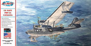 1/104 PBY-5A US Navy Catalina Seaplane US Navy Plastic Model - Race Dawg RC