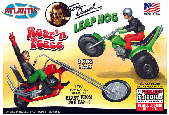 1/32 Tom Daniel Roar' n Peace Leap Hog Snaps 2 Pack Plastic - Race Dawg RC