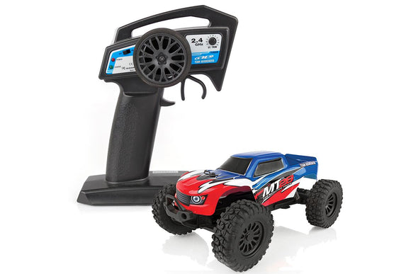 MT28 Monster Truck RTR, 1/28 Scale, 2WD, w/ Battery, - Race Dawg RC